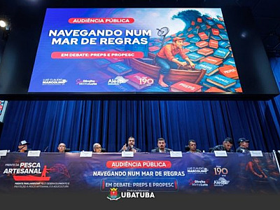 Ubatuba apresenta demandas da pesca artesanal em audiência na Alesp