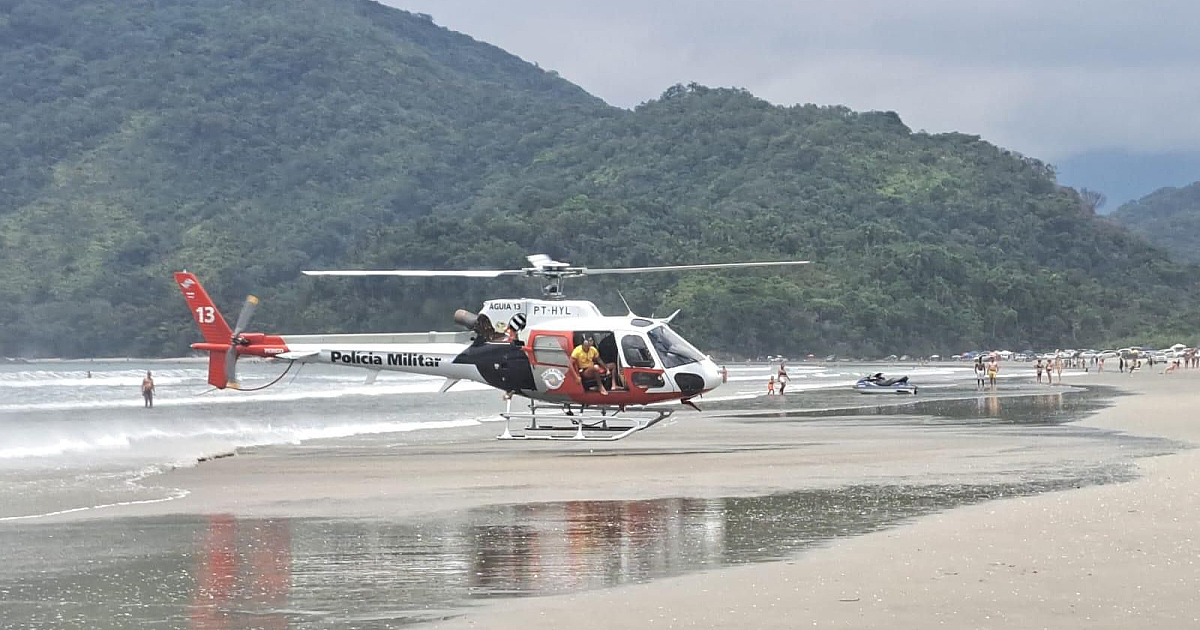 778 banhistas foram salvos nas praias paulistas entre o Natal e o Réveillon