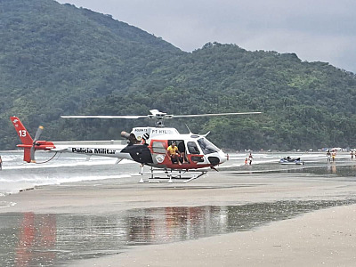 778 banhistas foram salvos nas praias paulistas entre o Natal e o Réveillon