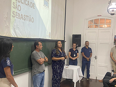 Secretaria da Saúde recebe novos funcionários aprovados no Concurso Público em São Sebastião