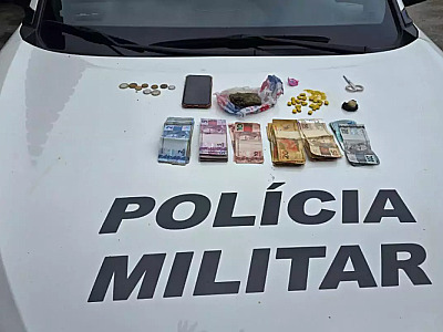 ‘Motoboy do tráfico’ é preso com drogas em Ubatuba