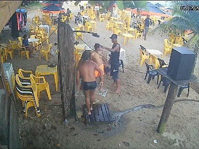 Bandidos levam medo a praia Martim de Sá