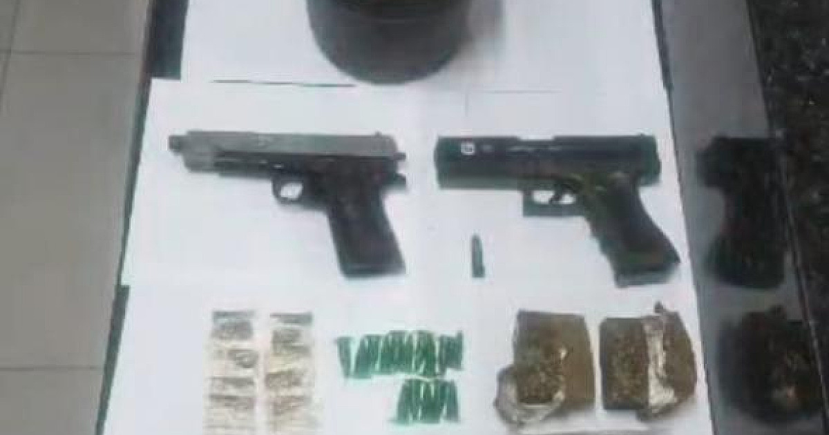 Apreensão de drogas, dinheiro e simulacros gera 'prejuízo' de R$ 5 mil ao tráfico em Caraguatatuba