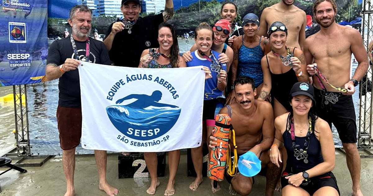 2ª Etapa do Circuito Paulista de Travessias Aquáticas reuniu cerca de 200 atletas e garantiu pódio para São Sebastião