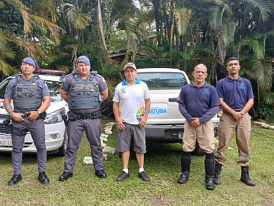 Setur realiza fiscalização contra acampamento irregular na Trilha das Sete Praias