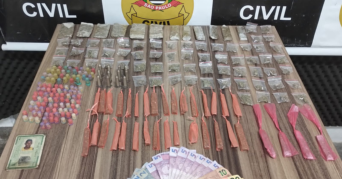 Civil prende traficante em biqueira conhecida na região da Topolândia