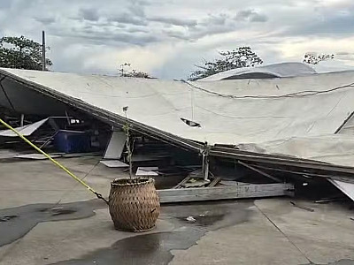 Prefeitura de Caraguatatuba suspende aulas por causa dos ventos fortes