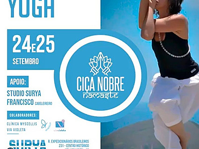 São Sebastião recebe as boas vibrações de Shiva e Ganesha em imersão com a Personal Yoga Ciça Nobre neste fim de semana