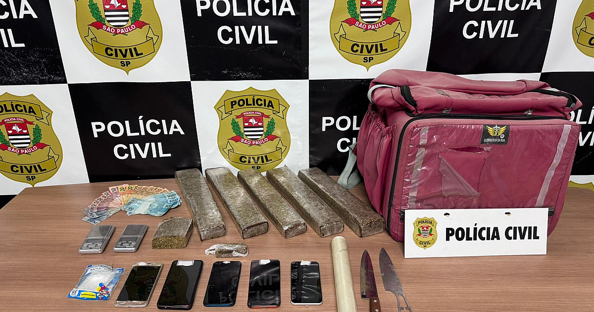 Dise prende 3 em biqueira do Perequê-Mirim com 5kg de maconha