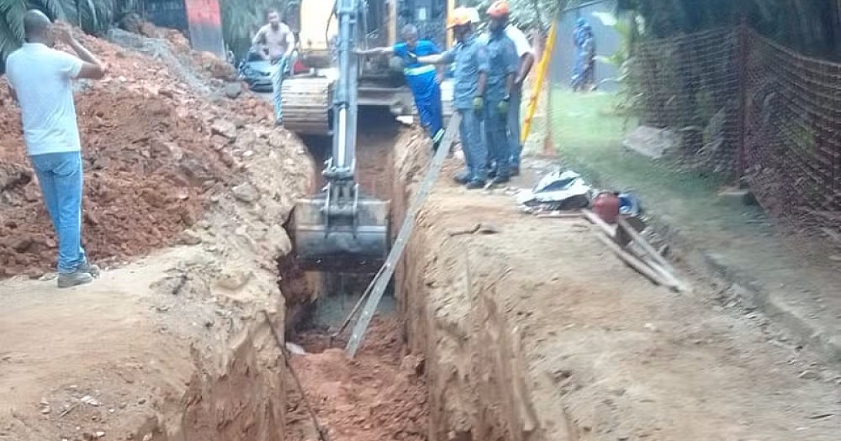 Dois operários terceirizados da Sabesp morrem soterrados durante obra em Ubatuba