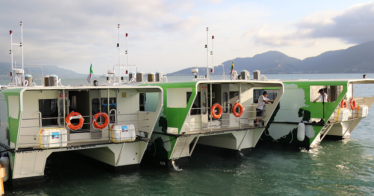 Aquabus amplia operação e inicia embarque e desembarque no terminal da balsa