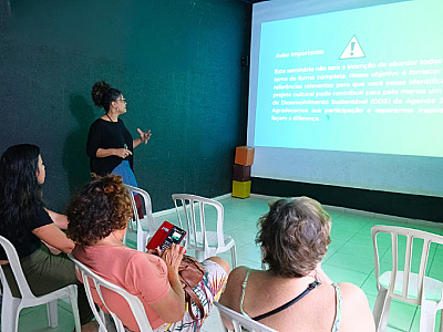 Palestra Dialogada debate cultura e ações climáticas nesta quarta na Videoteca Lúcio Braun