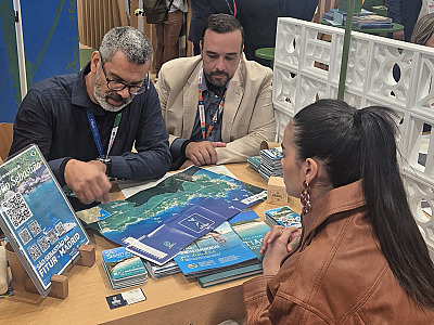 São Sebastião apresenta destino em Feira Internacional de Turismo realizada na Espanha