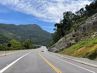 Interdição para manutenção dos Contornos em Caraguatatuba
