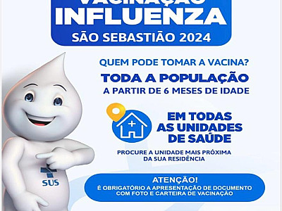 Campanha de vacinação contra a gripe termina no próximo dia 31