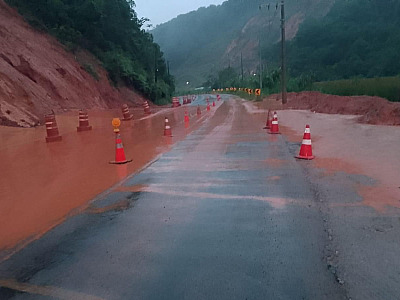 Em Caraguatatuba choveu o esperado para três dias em 12 horas