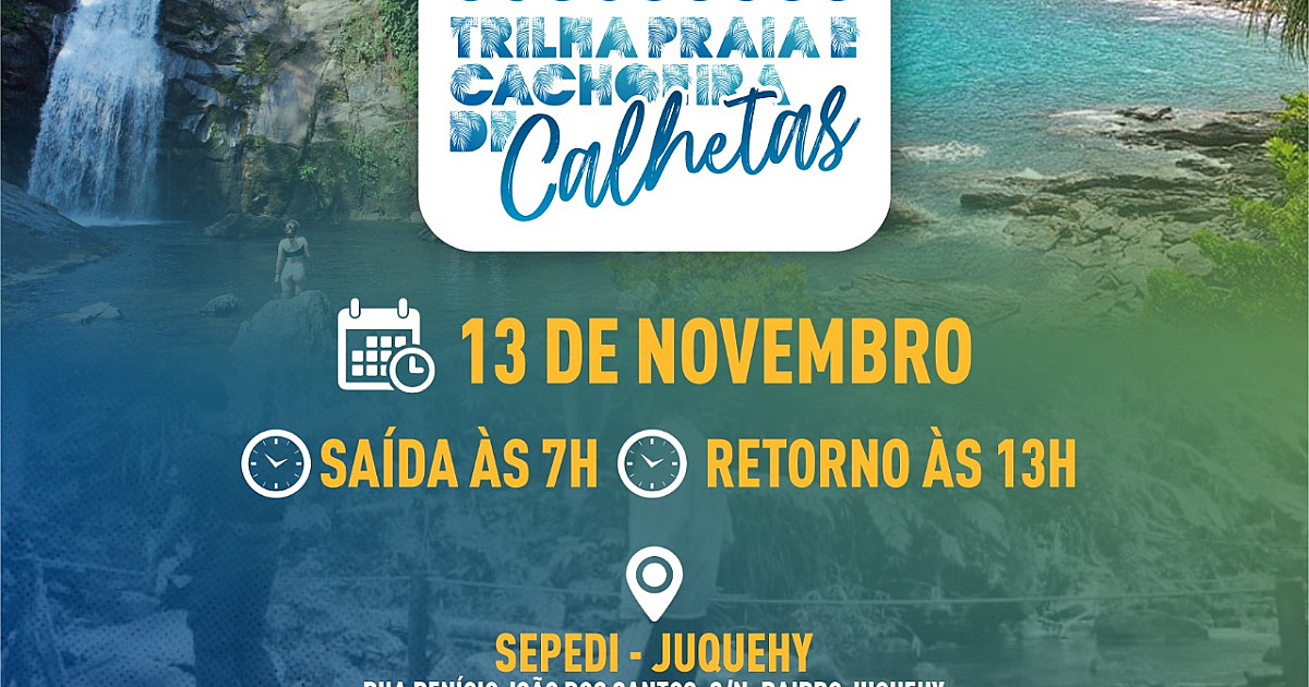 Projeto Trilha para a Melhor Idade levará idosos para conhecer Calhetas
