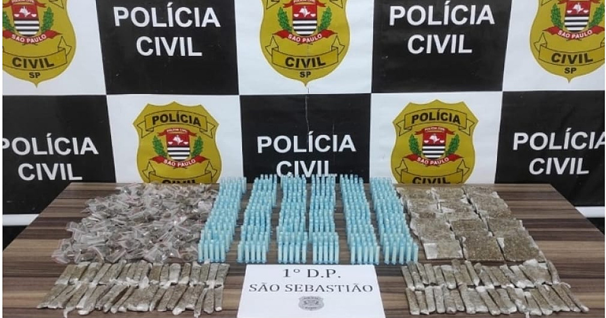 Civil apreende maconha e cocaína na Topolândia