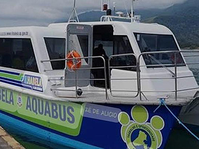 Aquabus começa funcionar nesta quinta-feira em Ilhabela