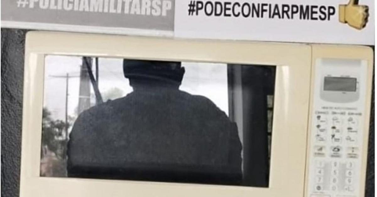 PM prende ladrões com microondas e aparelho de som furtados na Martim de Sá