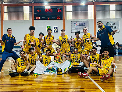 Equipe de basquete Sub-16 de São Sebastião é bicampeã do Campeonato Paulista do Interior