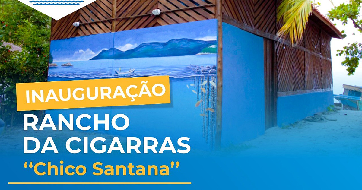 Rancho das Cigarras será inaugurado no Dia do Caiçara celebrado em 15 de março
