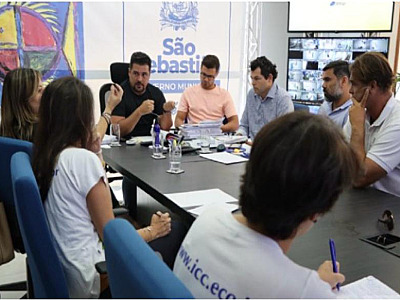 ICC se reúne com prefeito de S.S para apresentar resultados de ação ambiental em áreas atingidas pela chuva