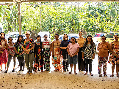 Vereadoras Henriana Lacerda e Enfermeira Maria Angela participam do Fórum das Kunhangue Ruvixa