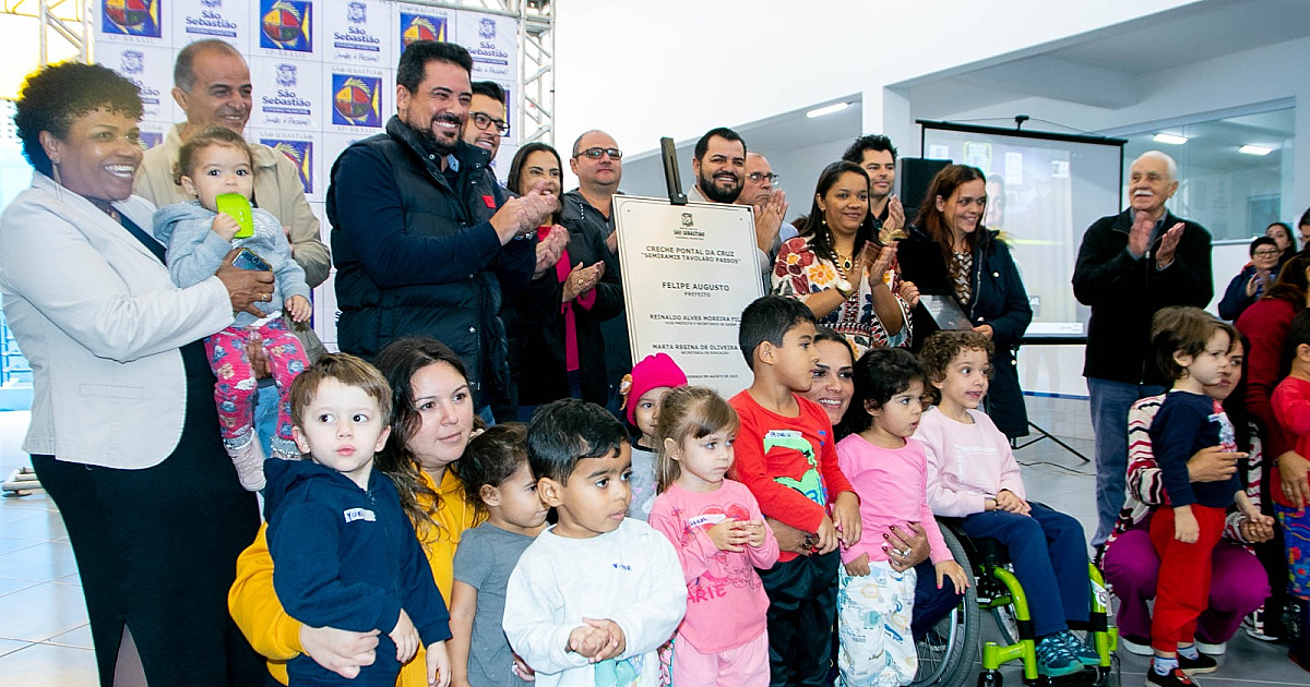 Nova Creche Semirames Tavolaro Passos é inaugurada no Pontal da Cruz