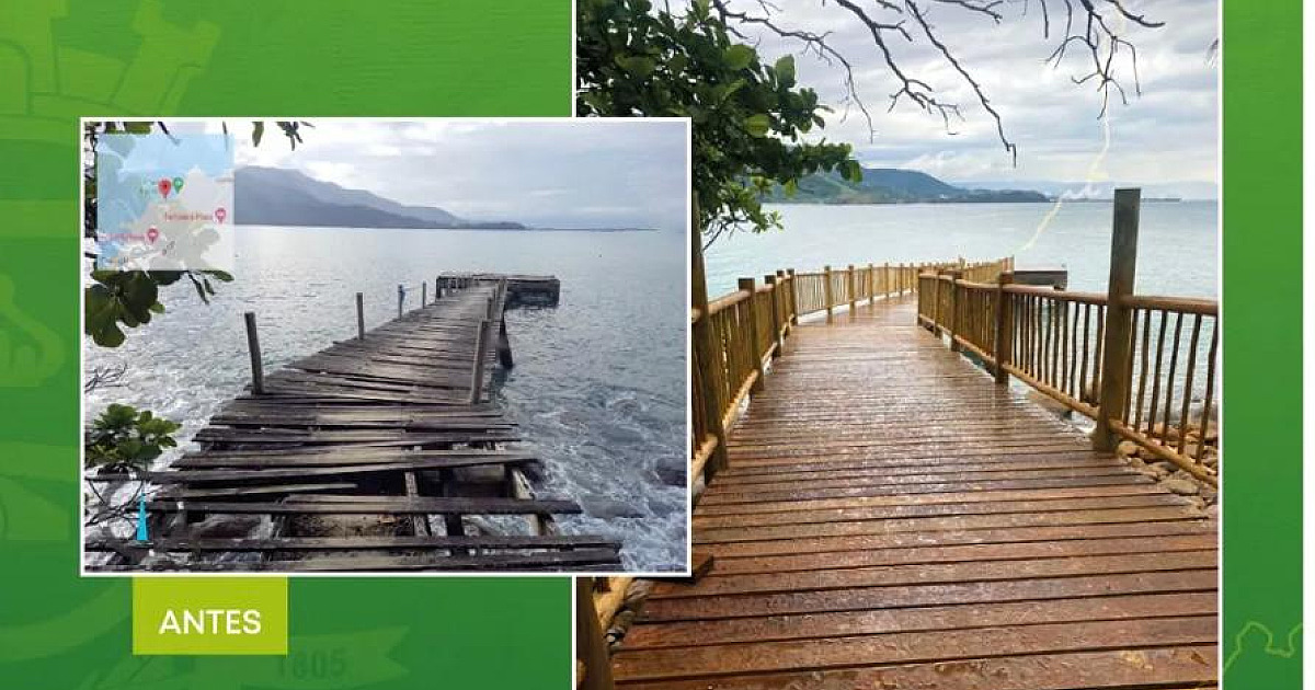 Prefeitura de Ilhabela entrega revitalização no Píer da Feiticeira 