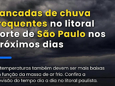 Frio e temperaturas baixas devem predominar nesta semana na região