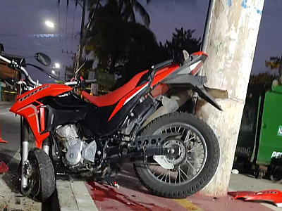 Acidente de moto resulta em morte de jovem de 23 anos em Ilhabela