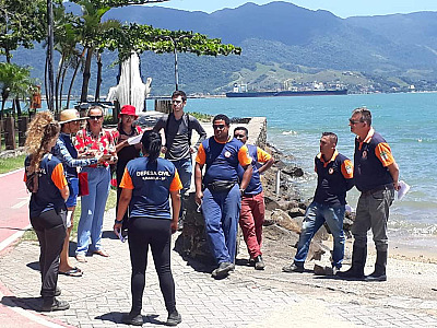 Defesa Civil realiza capacitação para o Saric no Litoral Norte 