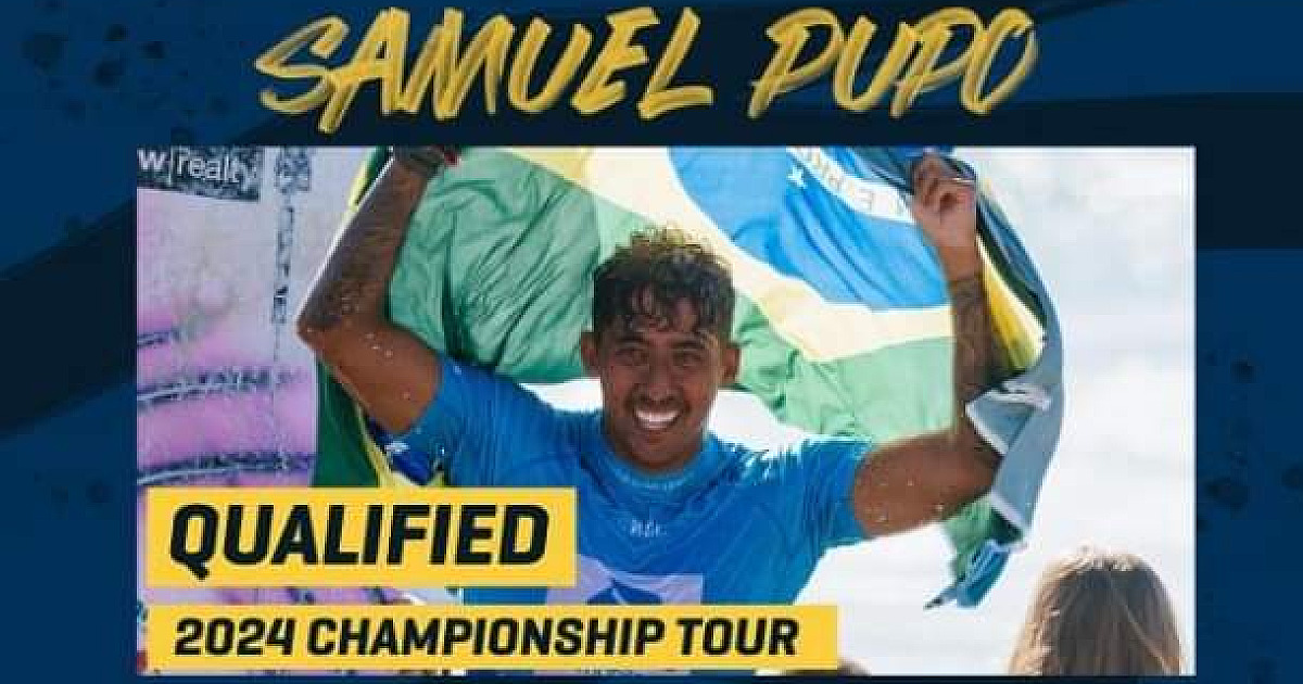 "Rei" de Saquarema Samuel Pupo vence e retorna para a temporada 2024 da WSL