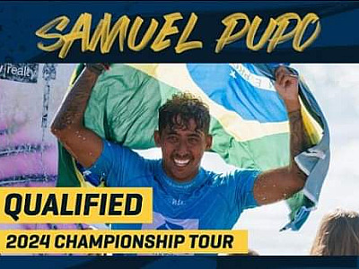 "Rei" de Saquarema Samuel Pupo vence e retorna para a temporada 2024 da WSL