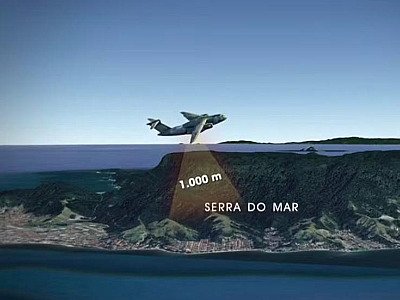 No quinto dia de buscas, FAB enfrenta a natureza para encontrar helicóptero na Serra do Mar