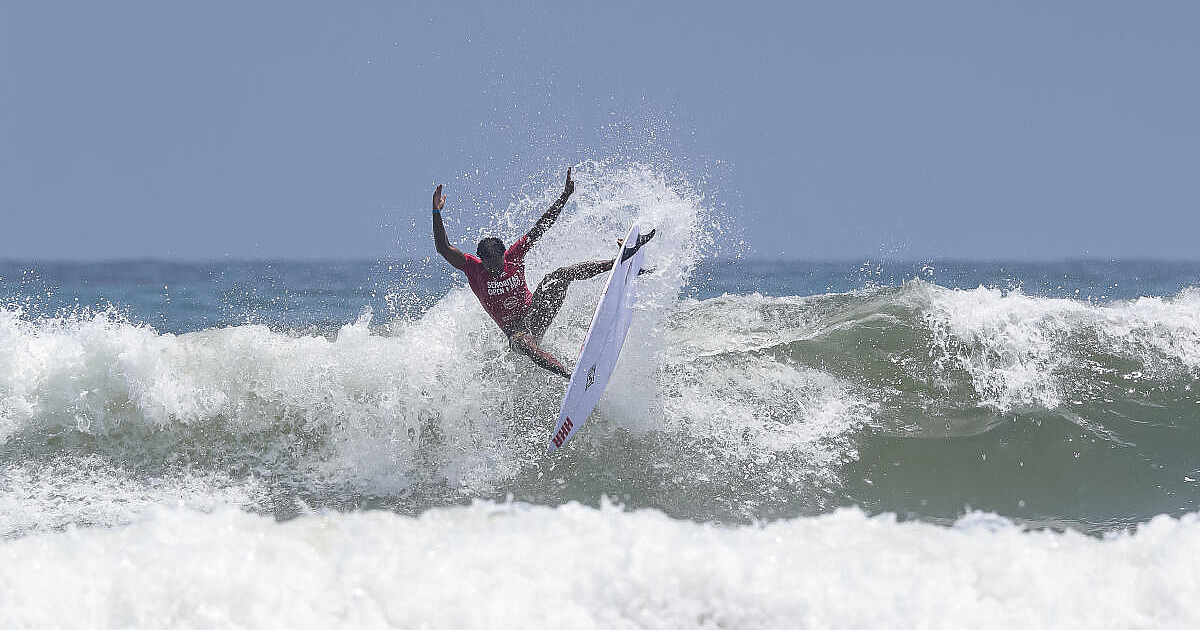 Weslley Dantas, de Ubatuba, fecha temporada com conquista do QS América do Sul