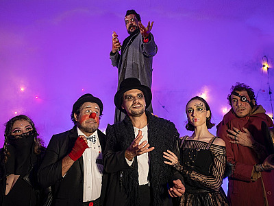 O espetáculo “Frankenstein Circo” será apresentado em Caraguatatuba