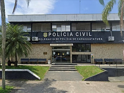 Trio é baleado durante ataque em Caraguatatuba e caso foi registrado na Delegacia de Polícia de Caraguatatuba.