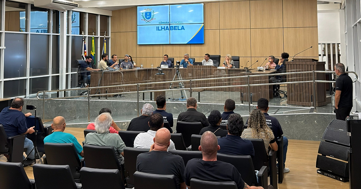 Audiência pública discute sistema de monitoramento por câmeras em Ilhabela