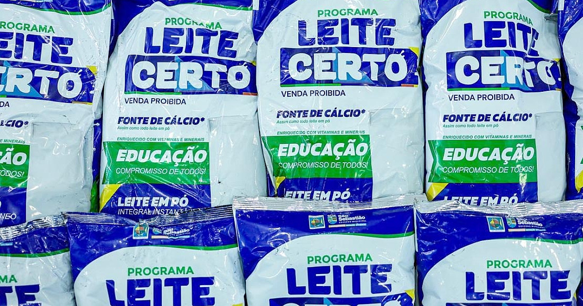 Programa Leite Certo começa nas escolas e garante economia de quase R$ 10 milhões aos cofres públicos