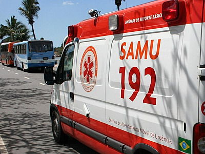 Ambulância do SAMU