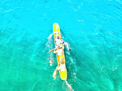 Canoagem em São Sebastião