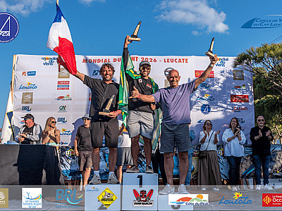Atleta de Ilhabela conquista título mundial de windsurf slalom na França.