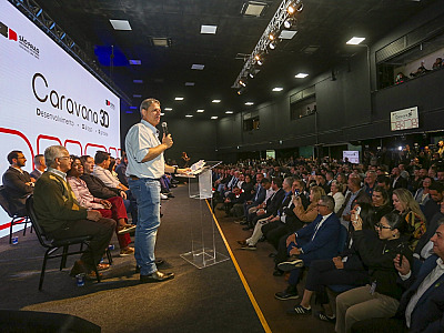 Governador Tarcísio de Freitas anuncia investimentos para a região em Campos do Jordão