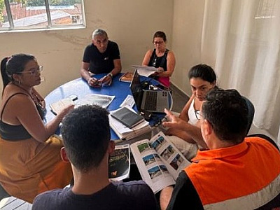 Reunião discute estratégias para integrar os dados técnicos entre as secretarias.