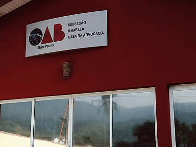 Sede da OAB em Ilhabela.