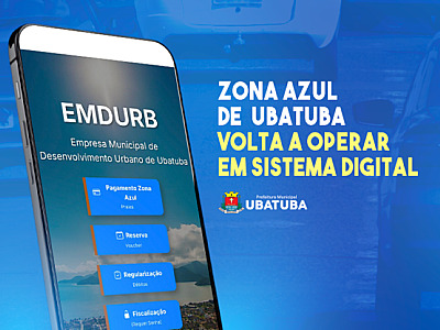 Zona Azul em Ubatuba.