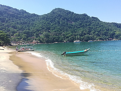 Praia de Picinguaba em Ubatuba está imprópria para banho esta semana.