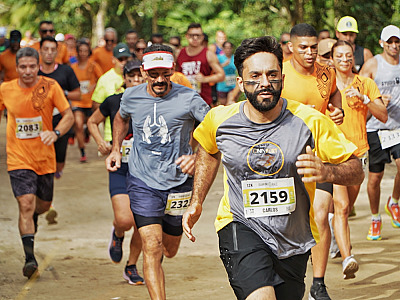Evento esportivo reúne corrida, caminhada e atividades infantis na Aldeia Guarani Rio Silveira.